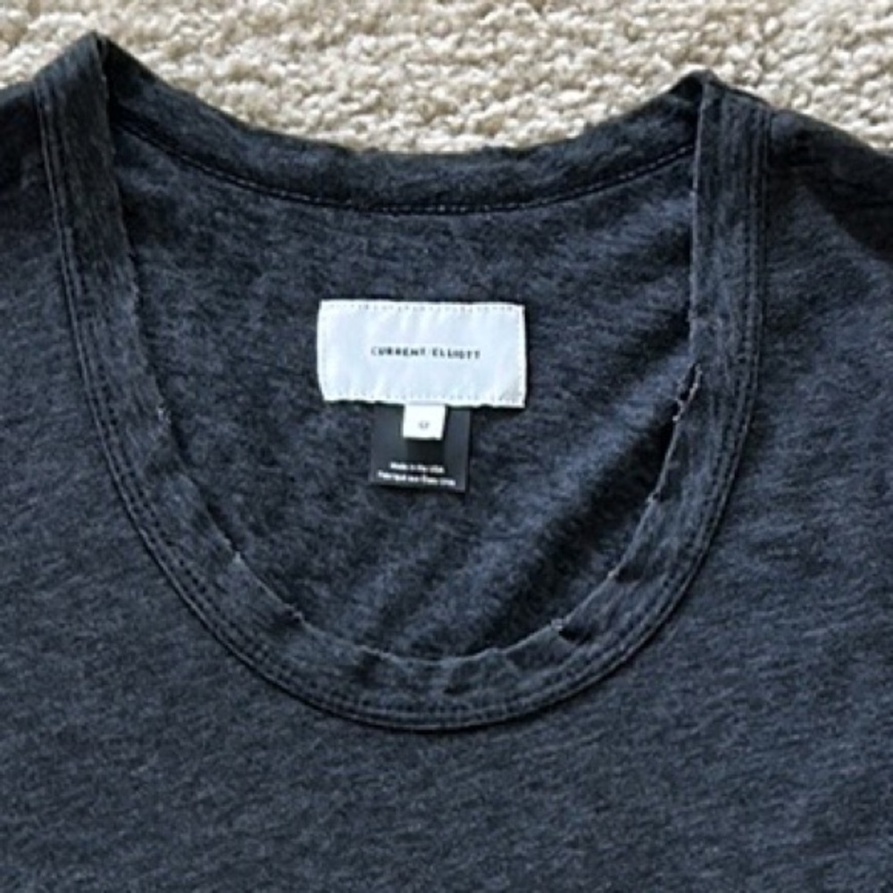 Current/Elliott Distressed Tee - Picture 3 of 7